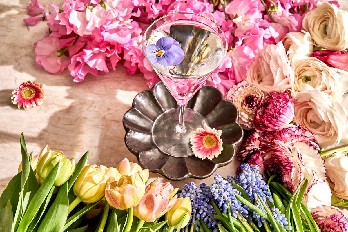 a close up of a flower