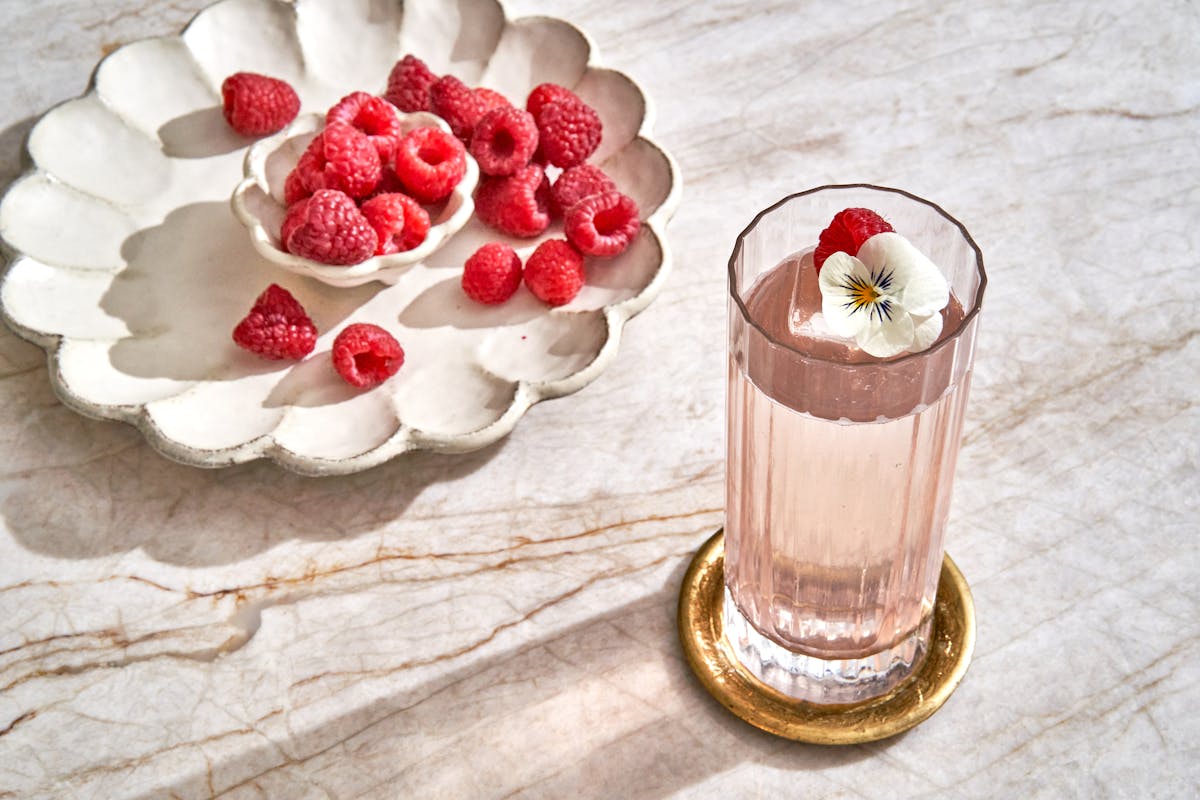 a piece of cake on a plate