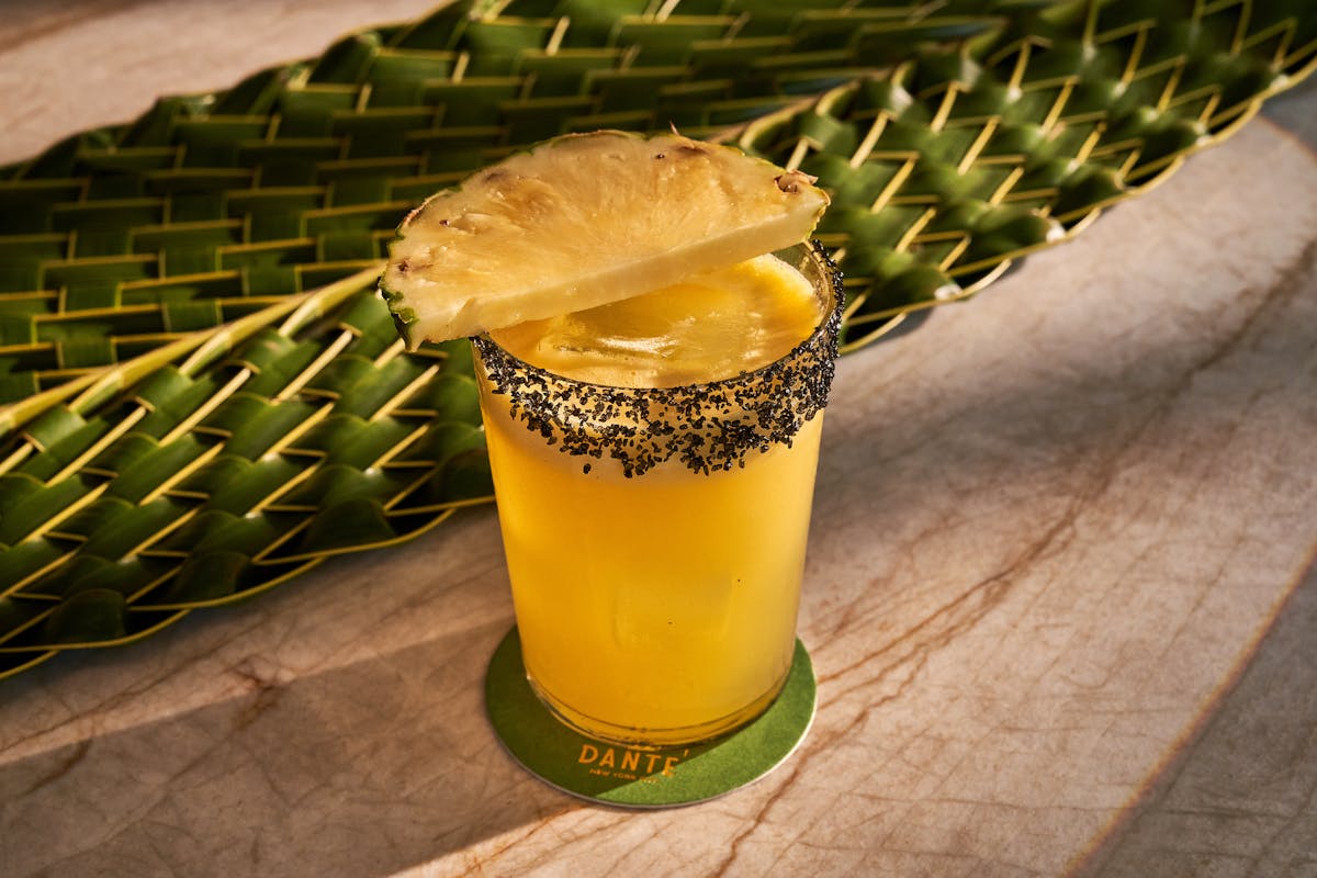 a cup of coffee on a table